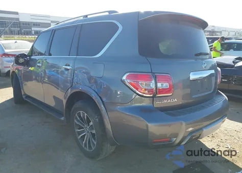 2017 Nissan Armada Sl z USA, uszkodzony, nr VIN JN8AY2NDXH9001348